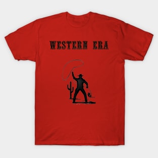 Western Era - Cowboy with Lasso 2 T-Shirt